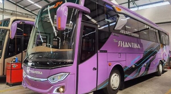 Harga Terbaru Bus New Shantika Tarif Arus Mudik 2022
